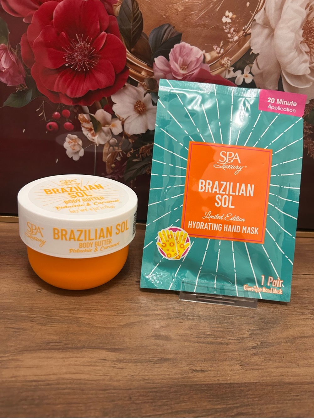 Spa Luxury Brazilian Sol Body Butter and Hydrating Hand Mask